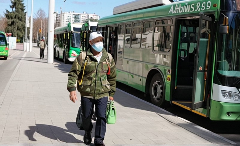 масочный режим на транспорте